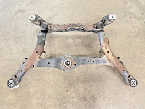 ⭐2008-2017 AUDI S5 A5 AWD REAR SUSPENSION CROSSMEMBER SUBFRAME OEM LOT2370 used OEM rear subframe and crossmember