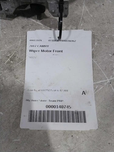 2017 Toyota Camry Used OEM Windshield Wiper Motor used OEM wiper motor