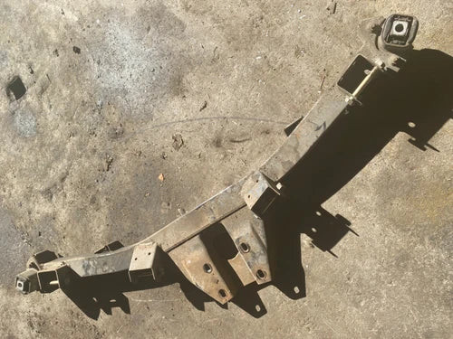 1977-1983 BMW E21 320i Coupe Rear Subframe Axle Carrier Cross Member OEM used OEM rear subframe and crossmember