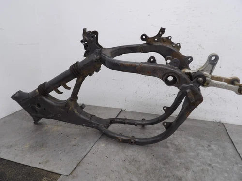 2000 Suzuki RM250 RM 250 OEM Main Frame Chassis Body Engine Cradle used OEM rear subframe and crossmember