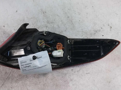 2017 Hyundai Sonata VIN 2 5TH Digit Lid Moun Used OEM Left Tail Light Assembly used OEM tail light assembly