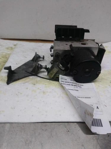 2002 Mercedes-Benz Cl-Class ABS Pump Motor Silver Used OEM ABS Pumps & Modules used OEM ABS pump and module assembly
