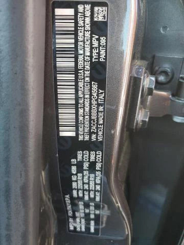 2017 Jeep Renegade Inner Flat Black Be Used OEM Left Inner Tail Light Assembly used OEM tail light assembly