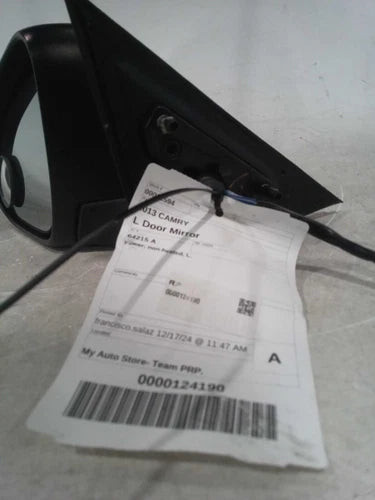 2013 Toyota Camry Power Non-Heated Left Used OEM Left Door Mirror used OEM door mirror