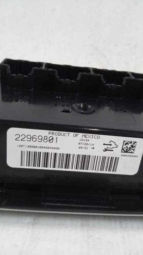 2015 GMC Acadia Front Manual Opt C67 Used OEM A/C Selector Switch used OEM A/C climate control module