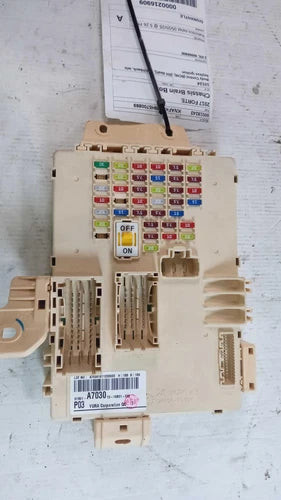 2017 Kia Forte Body Control BCM RH Dash Hatch Used OEM Ignition Control Module used OEM body control module