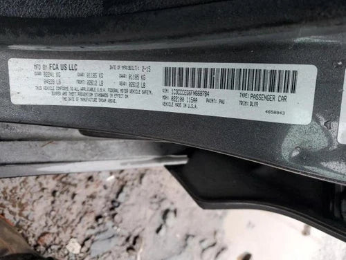 2015 Chrysler 200 W/O A Used OEM ABS Pump and Motor Assembly used OEM ABS pump and module assembly