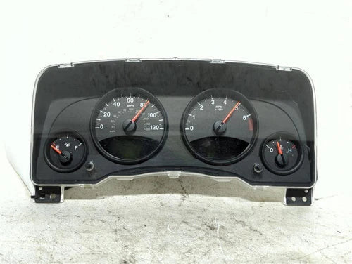 2010 Jeep Patriot Cluster MPH 120 MPH W/Message Cen Used OEM Speedometer Gauge used OEM instrument cluster