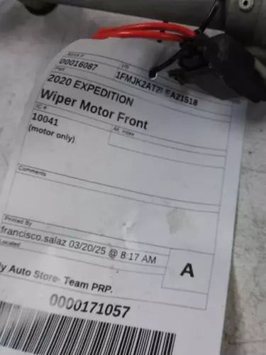 2020 Ford Expedition Motor Only Used OEM Windshield Wiper Motor used OEM wiper motor