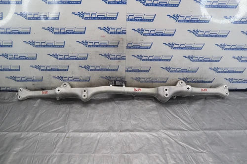 2010 NISSAN GT-R R35 GTR 3.8L OEM REAR TRANSMISSION SUBFRAME BRACE #1654 used OEM subframe bracket and support
