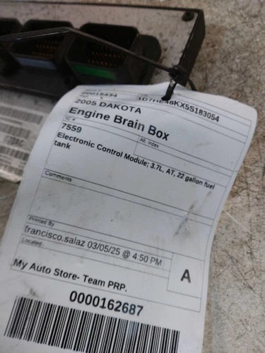2005 Dodge Dakota Electronic Control Modu Used OEM Engine Control Module (ecm) used OEM engine control module