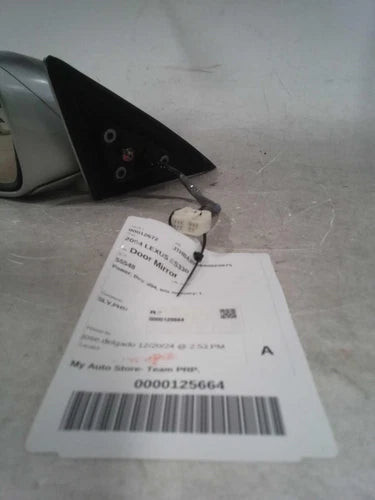 2004 Lexus ES330 Power Thru 5/04 W/O Memory Le Used OEM Left Door Mirror used OEM door mirror