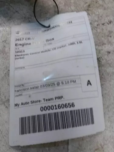 2017 Honda CR-V Electronic Control Module Used OEM Engine Control Module (ecm) used OEM engine control module