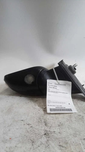 2011 Ford Explorer Power Manual Fold Black Textured Used OEM Left Door Mirror used OEM door mirror