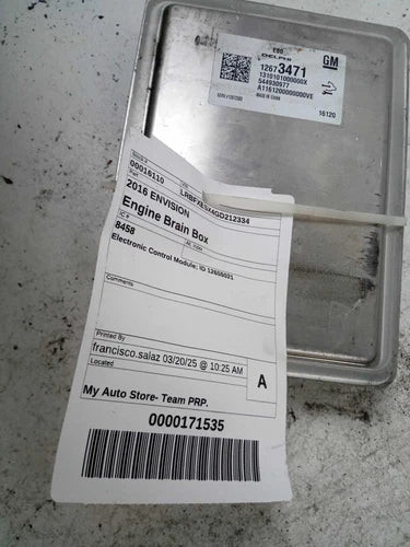 2016 Buick Envision Electronic Control Mo Used OEM Engine Control Module (ecm) used OEM engine control module