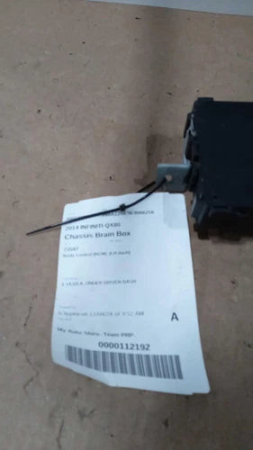 2014 Infiniti QX80 Body Control BCM LH D Used OEM Body Control Module used OEM body control module