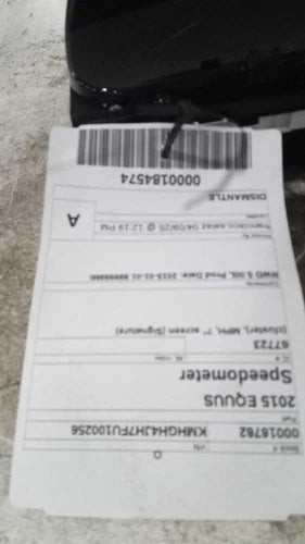 2015 Hyundai Equus Cluster MPH 7`` Screen Signature Used OEM Speedometer Gauge used OEM instrument cluster