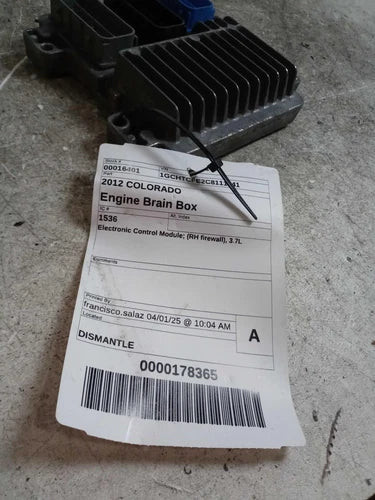 2012 Chevrolet Colorado Electronic Contro Used OEM Engine Control Module (ecm) used OEM engine control module