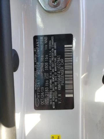 2020 Hyundai Veloster ABS Electronic Stability Used OEM ABS Hydraulic Assembly used OEM ABS pump and module assembly
