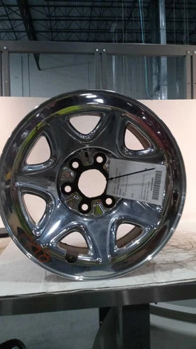 2017 GMC Sierra 1500 Pickup 17X8 7 Spoke Chrome Clad Opt RD7 Gr Used OEM Wheel used OEM wheel