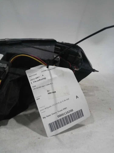 2015 Chevrolet Impala Headlight Left Red 4DR Used OEM Headlights used OEM headlight assembly