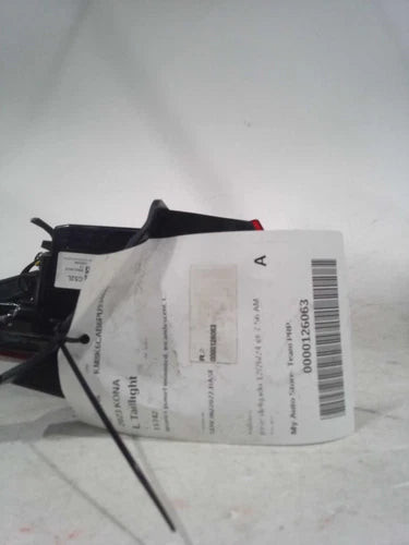2023 Hyundai Kona Quarter Panel Mounted Inca Used OEM Left Tail Light Assembly used OEM tail light assembly