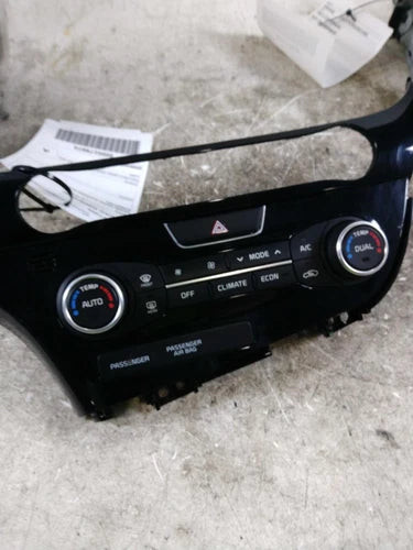 2014 Kia Optima US Market Automatic Temperature C Used OEM A/C Selector Switch used OEM A/C climate control module
