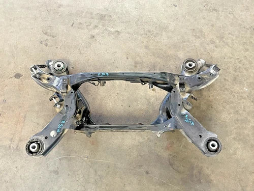 ⭐2006-2009 JAGUAR XK REAR SUSPENSION CRADLE SUBFRAME CROSSMEMBER OEM LOT2615 used OEM rear subframe and crossmember