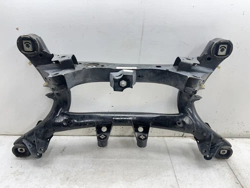 2014-2016 BMW 428i F33 F32 OEM Rear Suspension Subframe Crossmember 6867417 used OEM rear subframe and crossmember