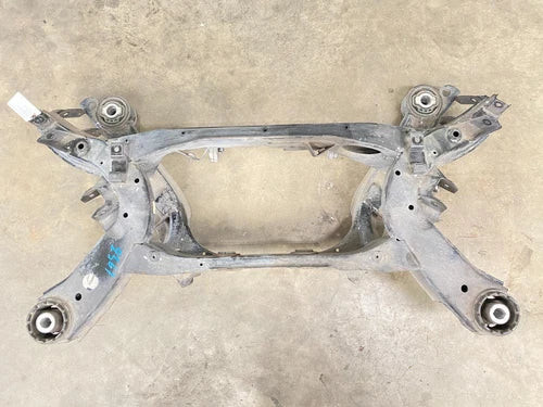⭐07-09 JAGUAR XK XKR REAR SUB FRAME SUBFRAME SUSPENSION CROSSMEMBER OEM LOT2367 used OEM rear subframe and crossmember