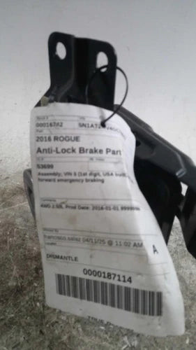 2016 Nissan Rogue VIN 5 1ST Digi Used OEM ABS Pump and Motor Assembly used OEM ABS pump and module assembly