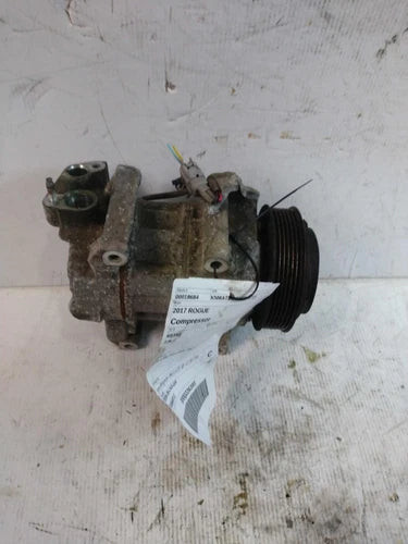 2017 Nissan Rogue VIN 5 1ST Digit USA Built Used OEM A/C Compressor used OEM A/C compressor