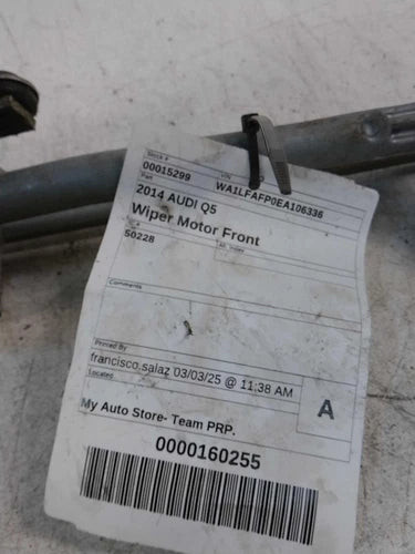 2014 Audi Q5 Used OEM Windshield Wiper Motor used OEM wiper motor