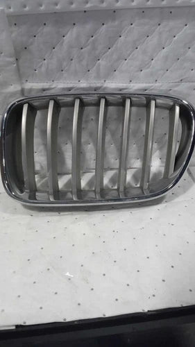 2014 BMW X3 Upper Bumper Mounted Chrome Surroun Used OEM Left Upper Grille used OEM grille