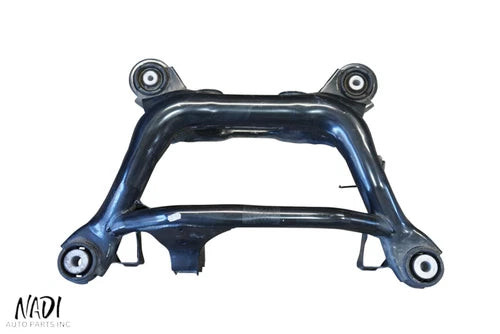 2009 - 2016 BMW E89 Z4 REAR LOWER SUSPENSION SUBFRAME CROSSMEMBER OEM 6857131 used OEM rear subframe and crossmember