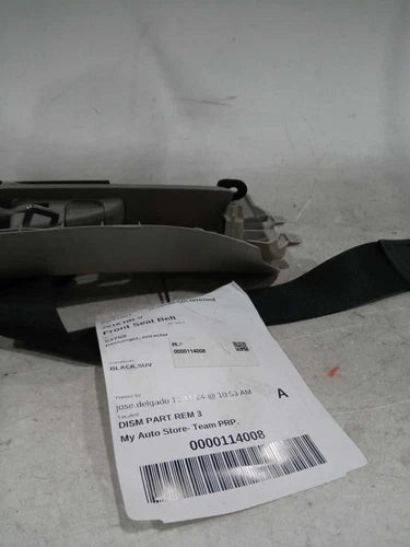 2016 Honda HR-V Passenger Retractor Front Used OEM Front Right Seat Belt Front used OEM seat belt