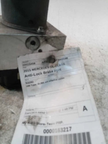 2015 Mercedes-Benz Mercedes Gl-Class 166 Type Used OEM ABS Hydraulic Assembly used OEM ABS pump and module assembly