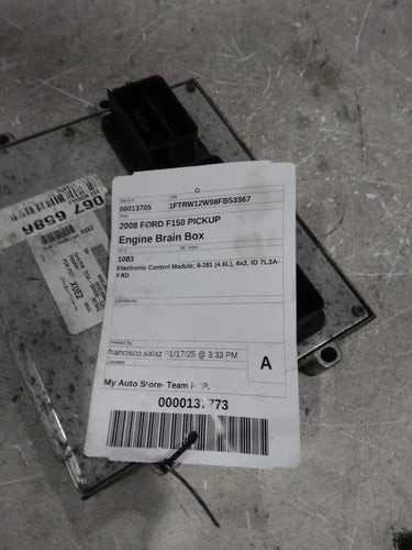 2008 Ford F-150 ECM Engine Control Module Blue Used OEM Engine Control Modules used OEM engine control module