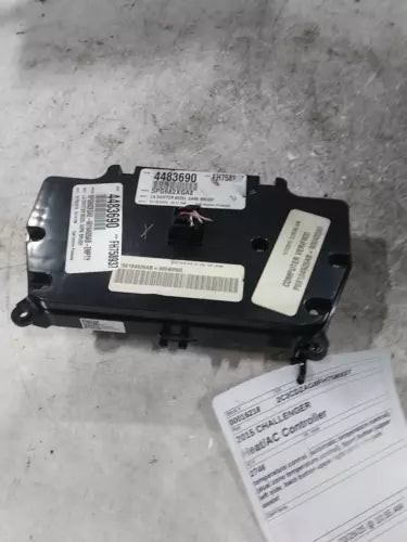 2015 Dodge Challenger Temperature Control Automat Used OEM A/C Selector Switch used OEM A/C climate control module