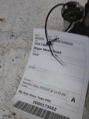 2018 Toyota Camry Used OEM Windshield Wiper Motor used OEM wiper motor