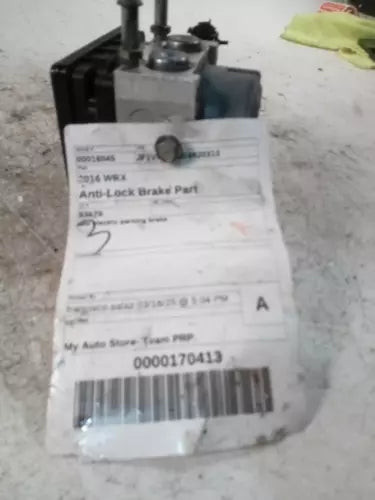 2016 Subaru Wrx W/O Electric Parking Brake Gra Used OEM ABS Hydraulic Assembly used OEM ABS pump and module assembly
