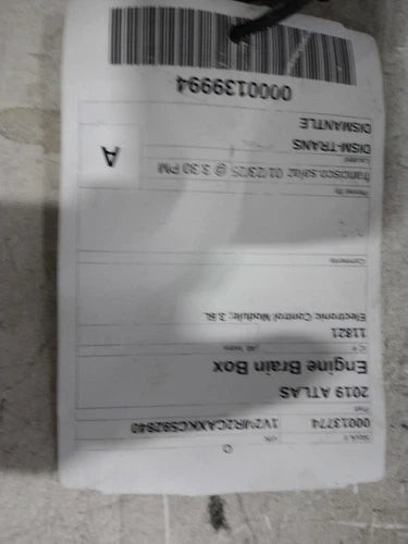 2019 Vw Atlas ECM Engine Control Module Grey Used OEM Engine Control Modules used OEM engine control module