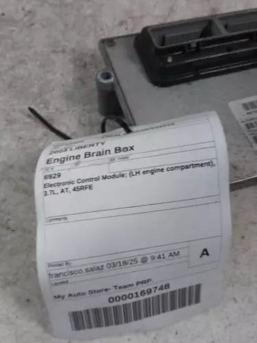 2003 Jeep Liberty Electronic Control Modu Used OEM Engine Control Module (ecm) used OEM engine control module
