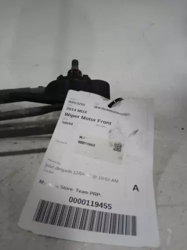 2014 Acura Mdx Used OEM Windshield Wiper Motor used OEM wiper motor
