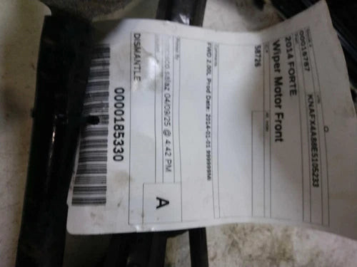 2014 Kia Forte Used OEM Windshield Wiper Motor used OEM wiper motor