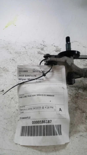 2016 Hyundai Santa Fe Used OEM Windshield Wiper Motor used OEM wiper motor