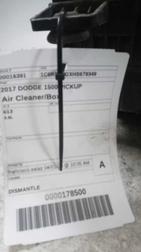 2017 RAM Dodge 1500 Pickup Used OEM Air Cleaner Assembly used OEM air cleaner assembly