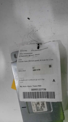 2011 Ford Ranger Transfer Case Control Module Grey 4.0L Used OEM Control Modules used OEM control module