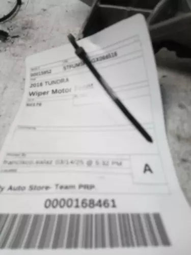 2016 Toyota Tundra Wiper Motor Black Used OEM Wiper Motors used OEM wiper motor