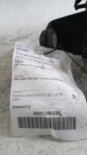 2016 Mercedes-Benz Mercedes gl-class 166 Type Used OEM ABS pump and module used OEM ABS pump and module